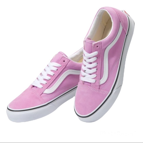 Vans Unisex Old Skool Low-Top Sneakers PINK VN0A3WKT3SQ - Picture 5 of 9